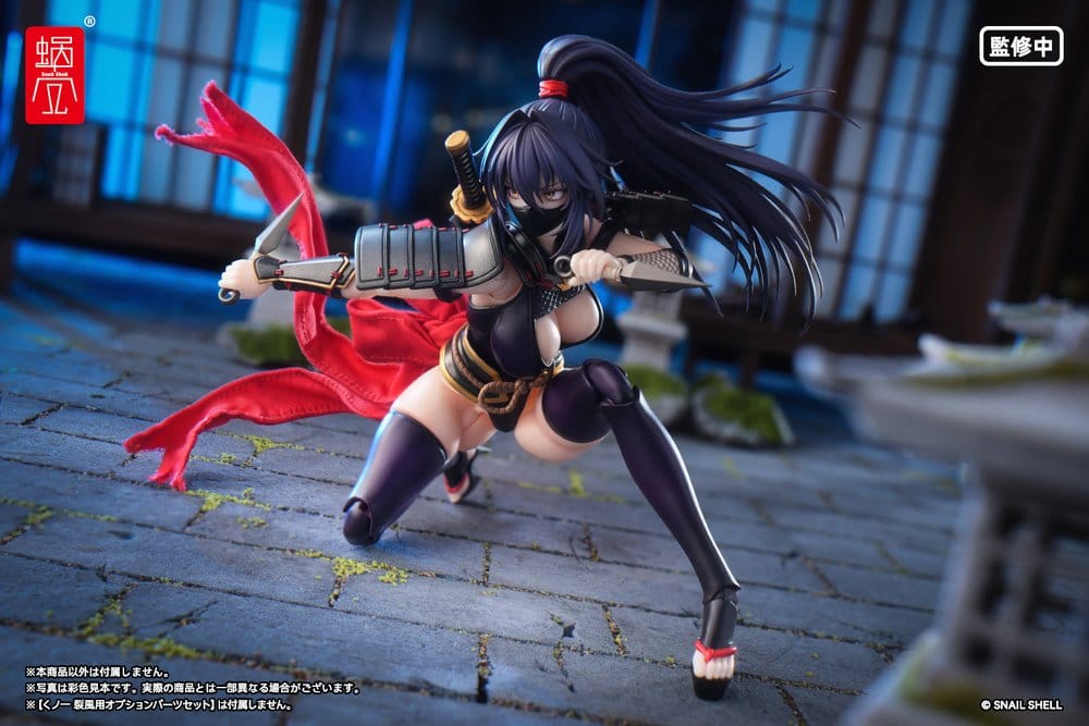 Original Character Action Figure 1/12 RPGEX-10 Kunoichi Reppuu 16 cm