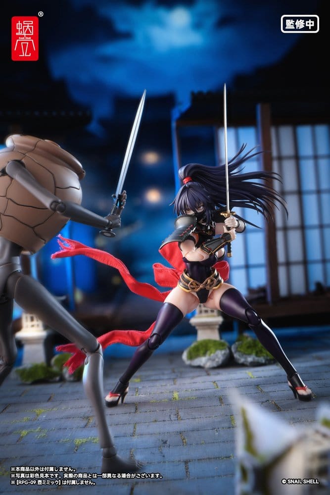 Original Character Action Figure 1/12 RPGEX-10 Kunoichi Reppuu 16 cm