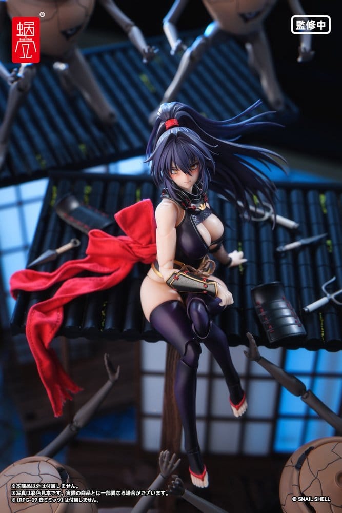 Original Character Action Figure 1/12 RPGEX-10 Kunoichi Reppuu 16 cm