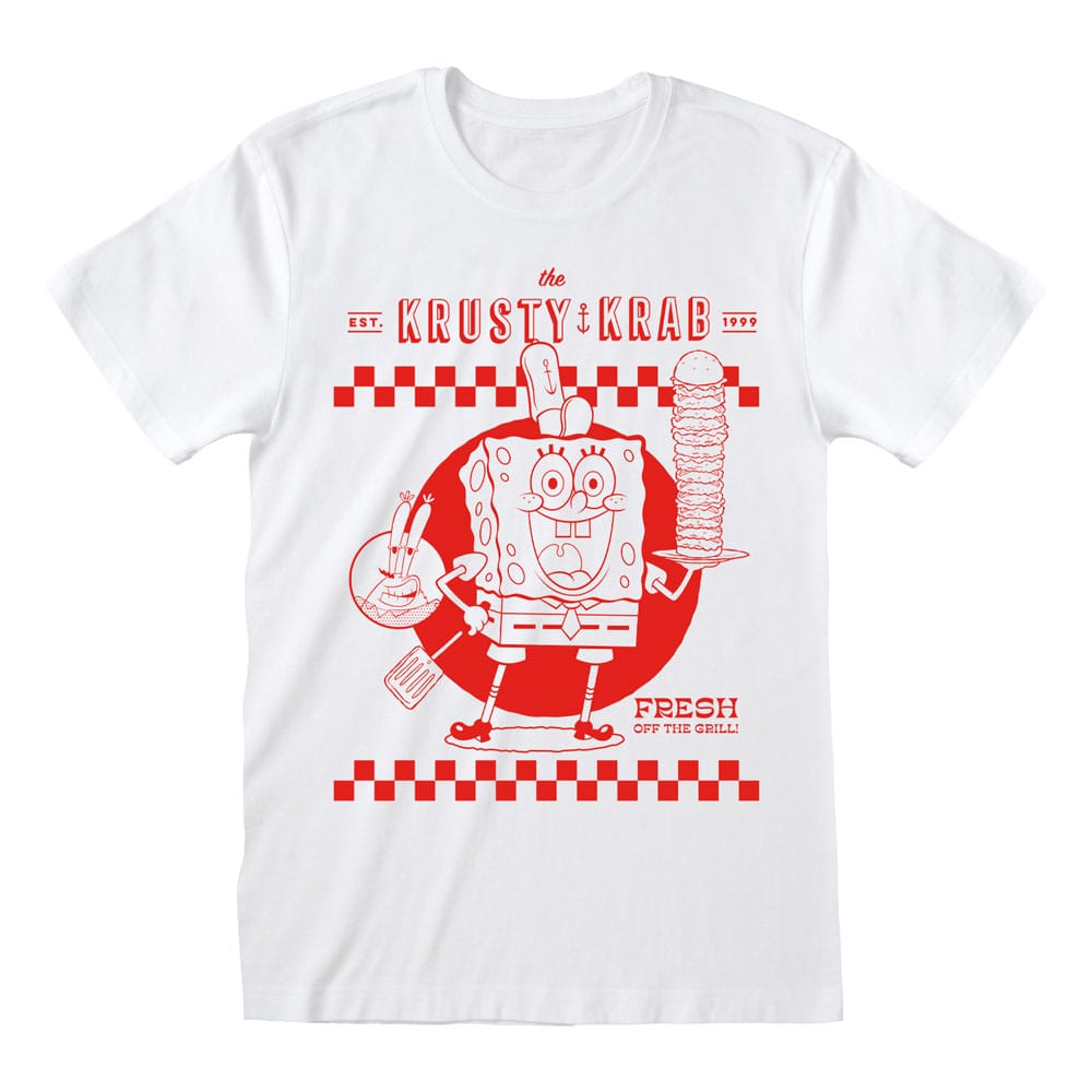 SpongeBob Squarepants T-Shirt Krusty Krab White