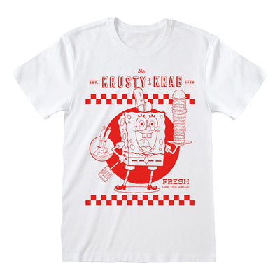 SpongeBob Squarepants T-Shirt Krusty Krab White