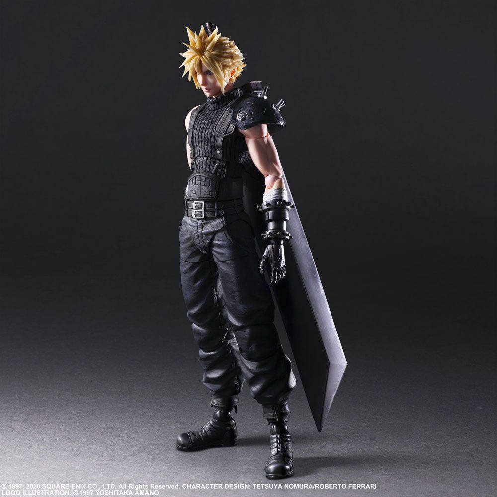 Final Fantasy VII Remake Play Arts Kai Action Figure Cloud Strife Ver. 2 27 cm