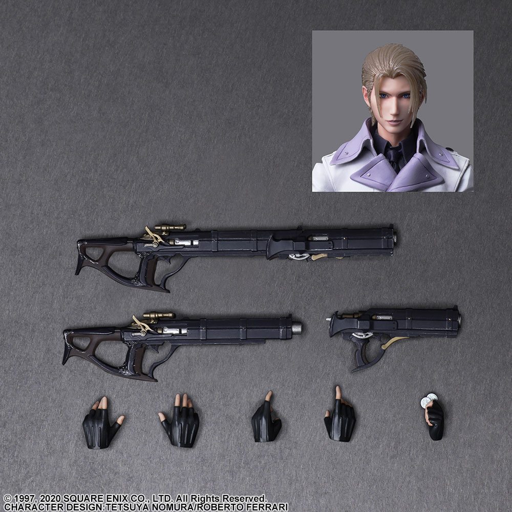 Final Fantasy VII Remake Play Arts Kai Action Figure Rufus 27 cm