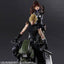 Final Fantasy VII Remake Play Arts Kai Action Figures & Vehicle Jessie, Cloud & Bike