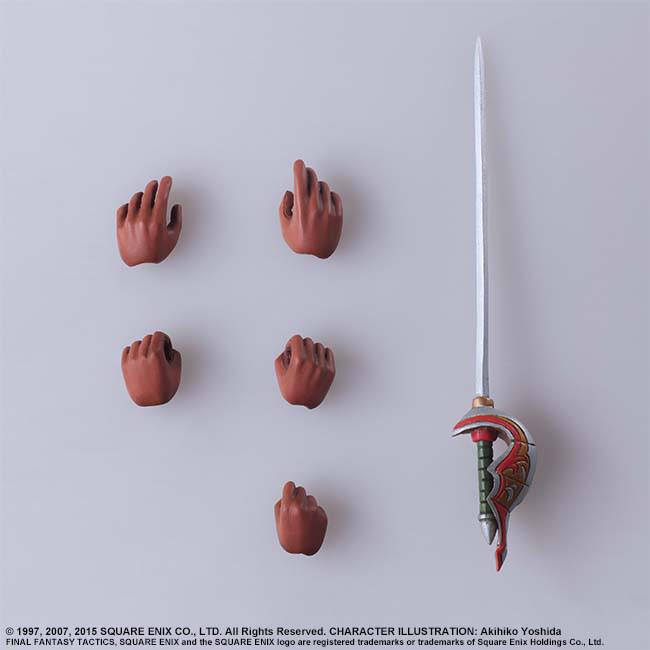 Final Fantasy Tactics Bring Arts Action Figure Ramza Beoulve 14 cm