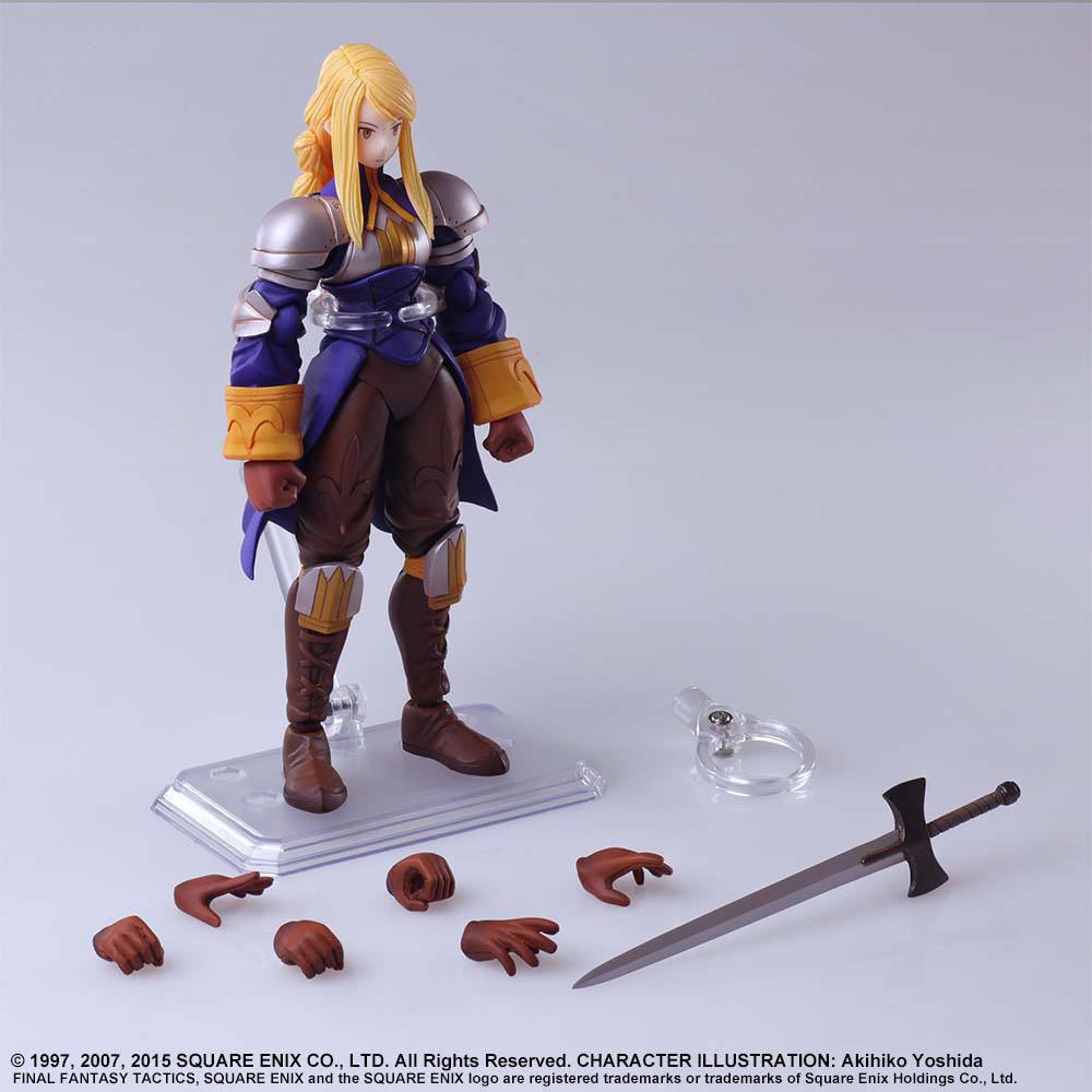 Final Fantasy Tactics Bring Arts Action Figure Agrias Oaks 14 cm