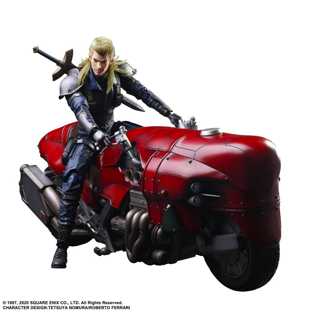 Final Fantasy VII Remake Play Arts Kai Action Figure & Vehicle Roche & Bike