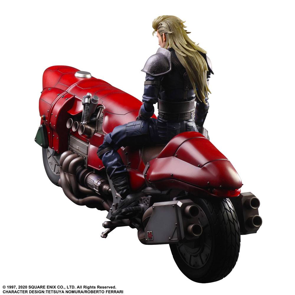 Final Fantasy VII Remake Play Arts Kai Action Figure & Vehicle Roche & Bike