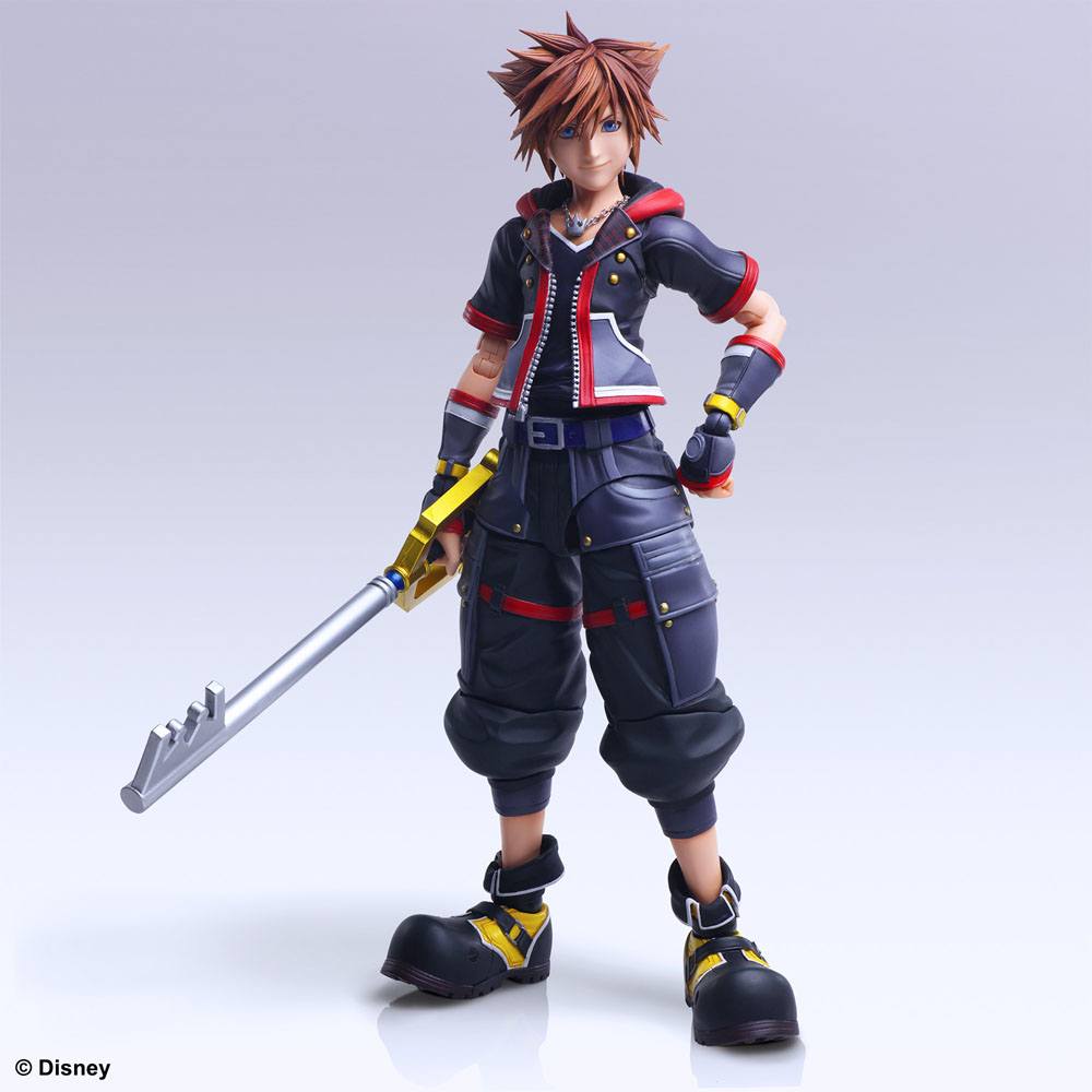 Kingdom Hearts III Play Arts Kai Action Figure Sora Ver. 2 22 cm
