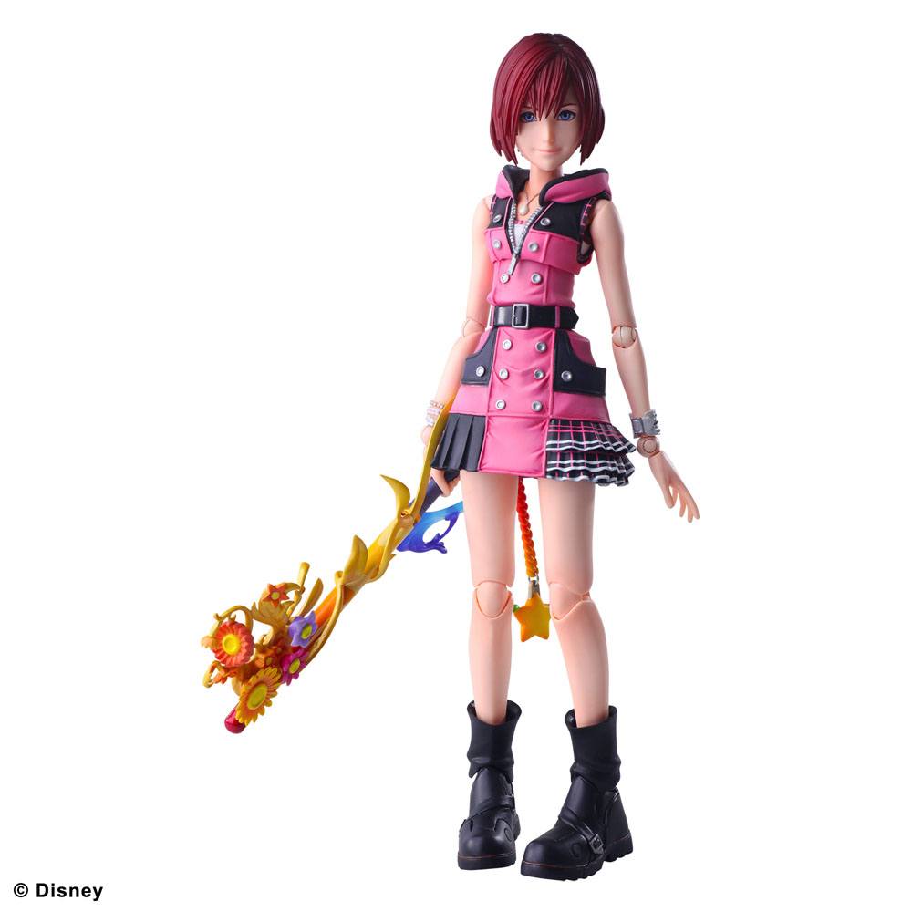 Kingdom Hearts III Play Arts Kai Action Figure Kairi 20 cm