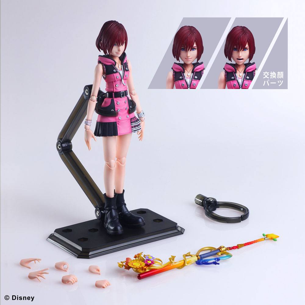 Kingdom Hearts III Play Arts Kai Action Figure Kairi 20 cm