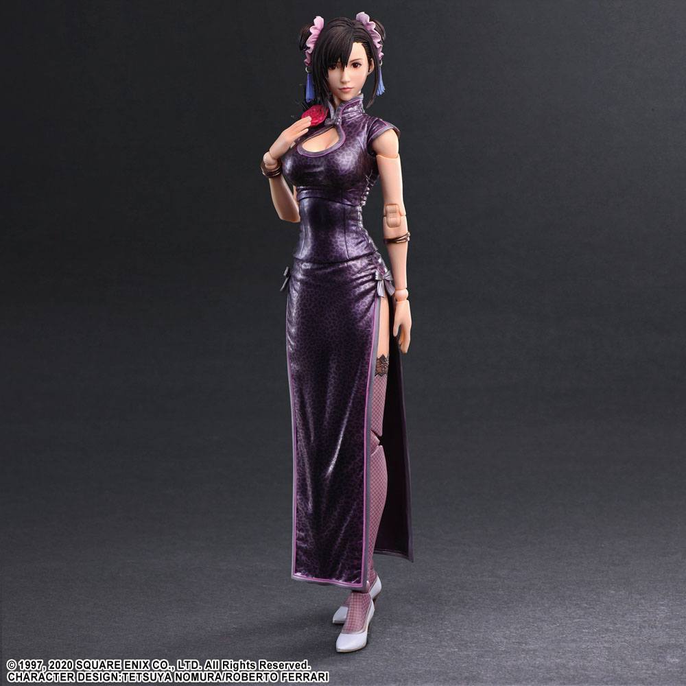 Final Fantasy VII Remake Play Arts Kai Action Figure Tifa Lockhart Sporty Dress Ver. 25 cm