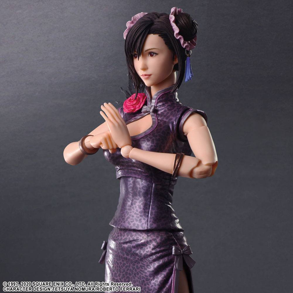 Final Fantasy VII Remake Play Arts Kai Action Figure Tifa Lockhart Sporty Dress Ver. 25 cm