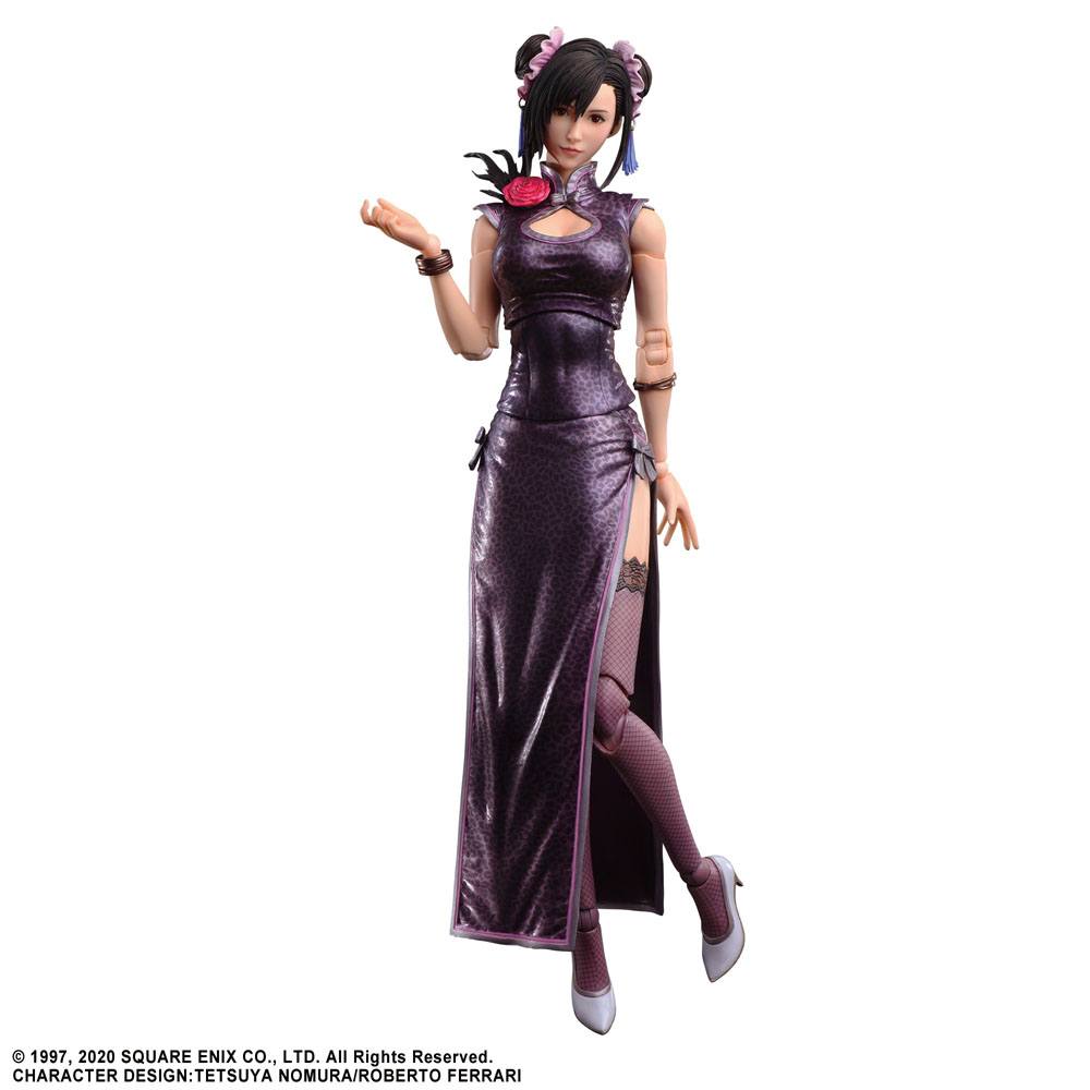 Final Fantasy VII Remake Play Arts Kai Action Figure Tifa Lockhart Sporty Dress Ver. 25 cm