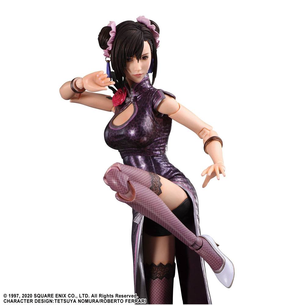 Final Fantasy VII Remake Play Arts Kai Action Figure Tifa Lockhart Sporty Dress Ver. 25 cm