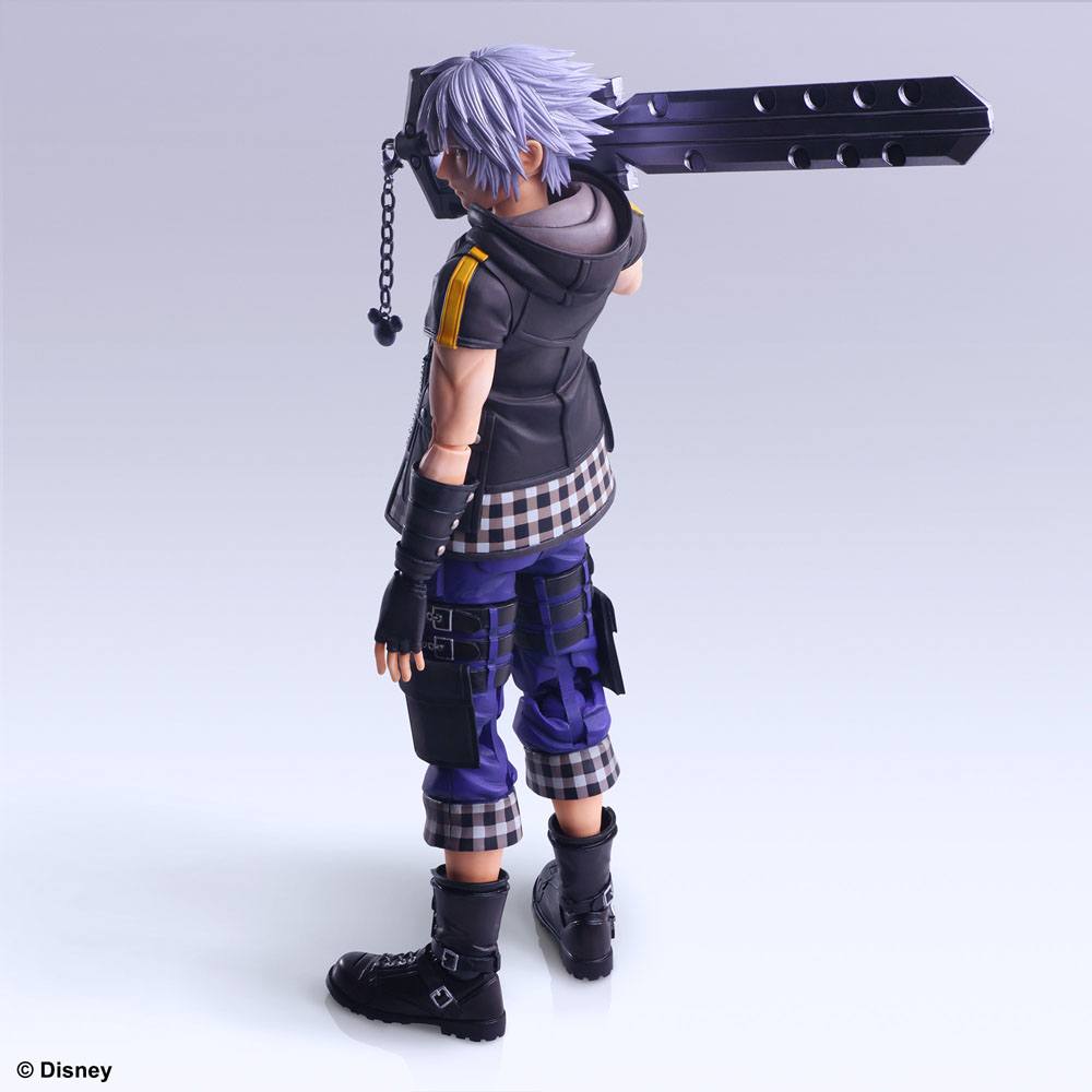 Kingdom Hearts III Play Arts Kai Action Figure Riku Ver. 2 Deluxe 24 cm