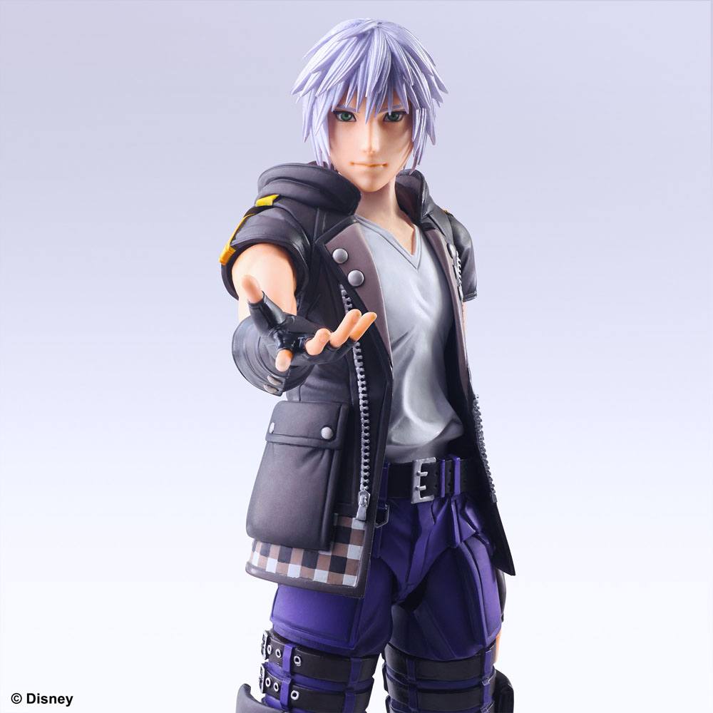 Kingdom Hearts III Play Arts Kai Action Figure Riku Ver. 2 Deluxe 24 cm