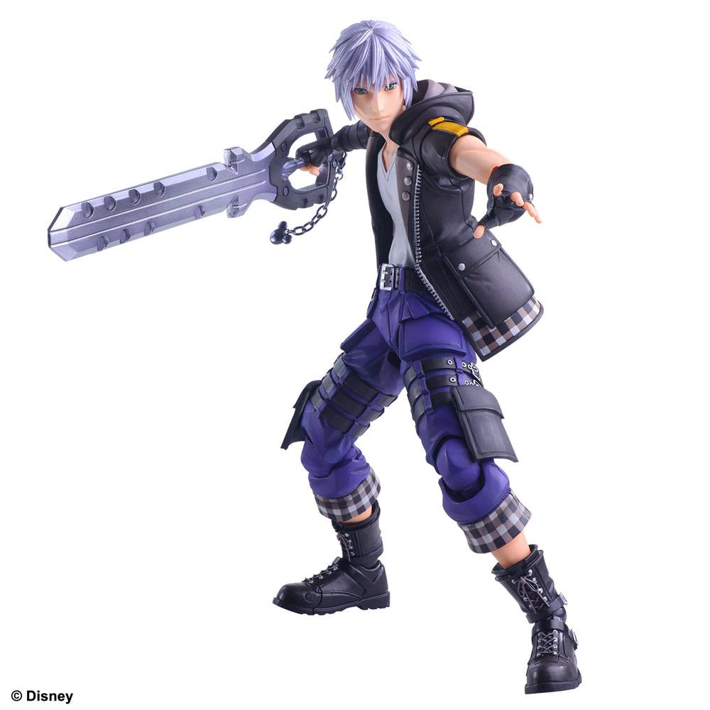 Kingdom Hearts III Play Arts Kai Action Figure Riku Ver. 2 Deluxe 24 cm