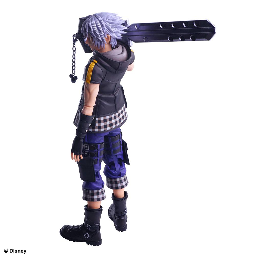 Kingdom Hearts III Play Arts Kai Action Figure Riku Ver. 2 Deluxe 24 cm