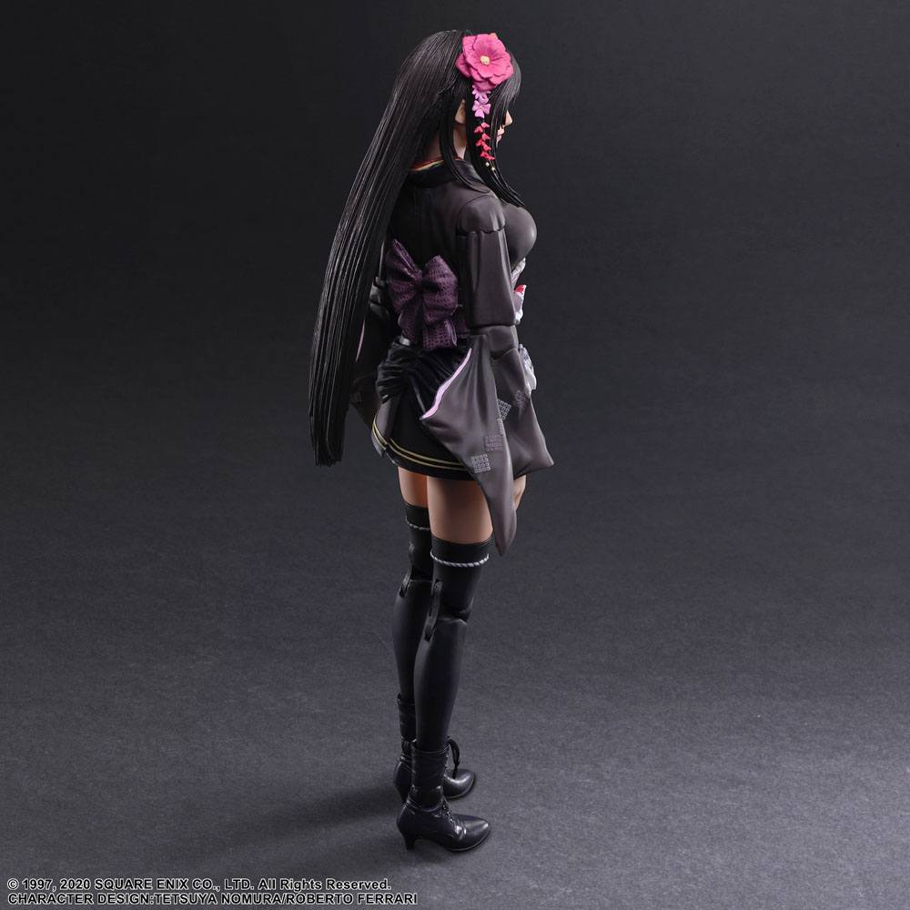 Final Fantasy VII Remake Play Arts Kai Action Figure Tifa Lockhart Exotic Dress Ver. 25 cm