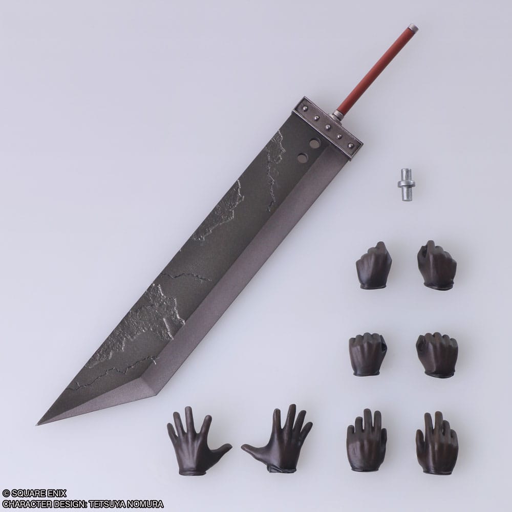 Final Fantasy VII Bring Arts Action Figure Zack Fair 16 cm