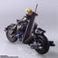 Final Fantasy VII Bring Arts Action Figure and vehicle Cloud Strife &amp; Hardy-Daytona 15 cm