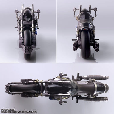 Final Fantasy VII Bring Arts Action Figure and vehicle Cloud Strife &amp; Hardy-Daytona 15 cm