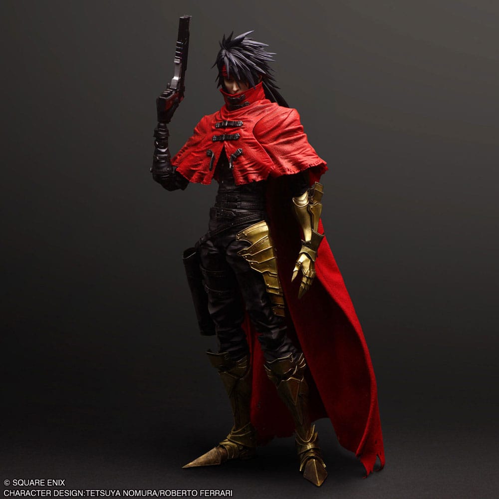 Final Fantasy VII Rebirth Play Arts Kai Action Figure Vincent Valentine 28 cm