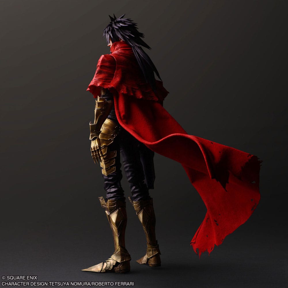 Final Fantasy VII Rebirth Play Arts Kai Action Figure Vincent Valentine 28 cm