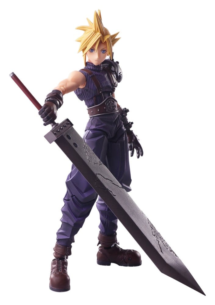 Final Fantasy VII Bring Arts Action Figure Cloud Strife Digital Plus Edition 15 cm