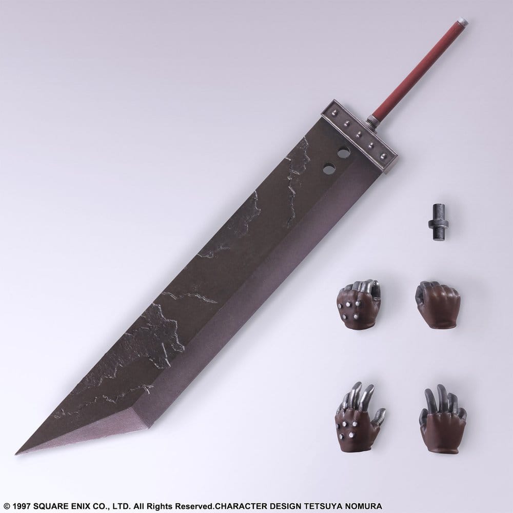 Final Fantasy VII Bring Arts Action Figure Cloud Strife Digital Plus Edition 15 cm