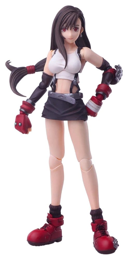 Final Fantasy VII Bring Arts Action Figure Tifa Lockhart Digital Plus Edition 14 cm
