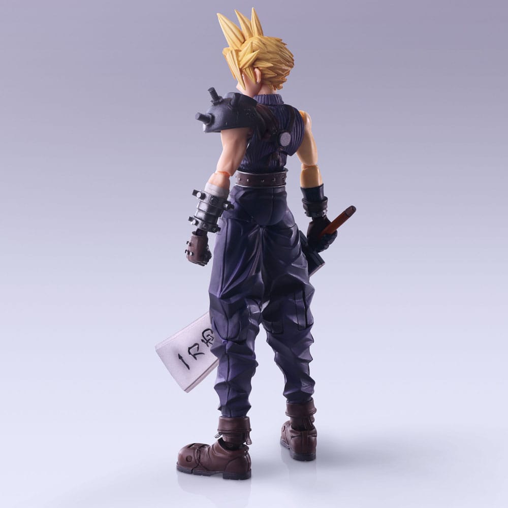 Final Fantasy VII Bring Arts Action Figure Cloud Strife Hardedge Ver. 15 cm