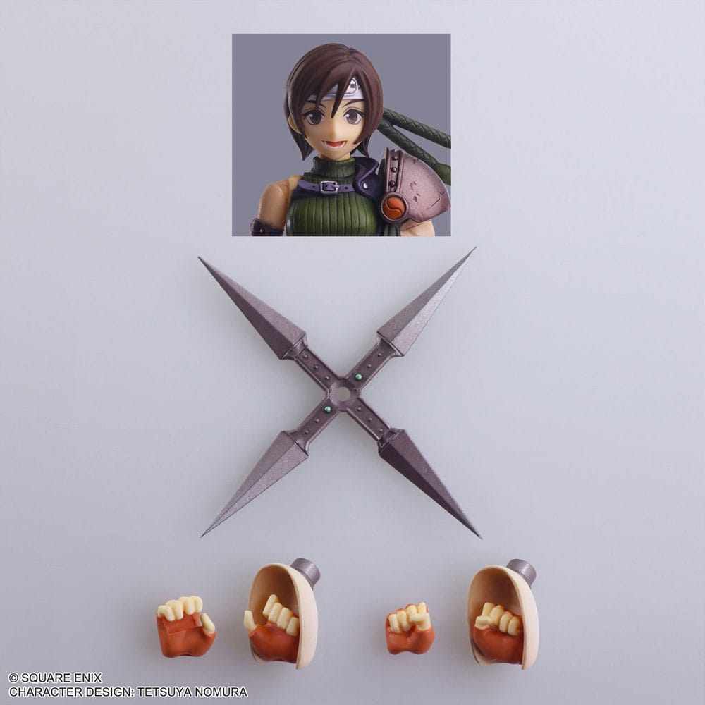 Final Fantasy VII Bring Arts Action Figure Yuffie Kisaragi 13 cm