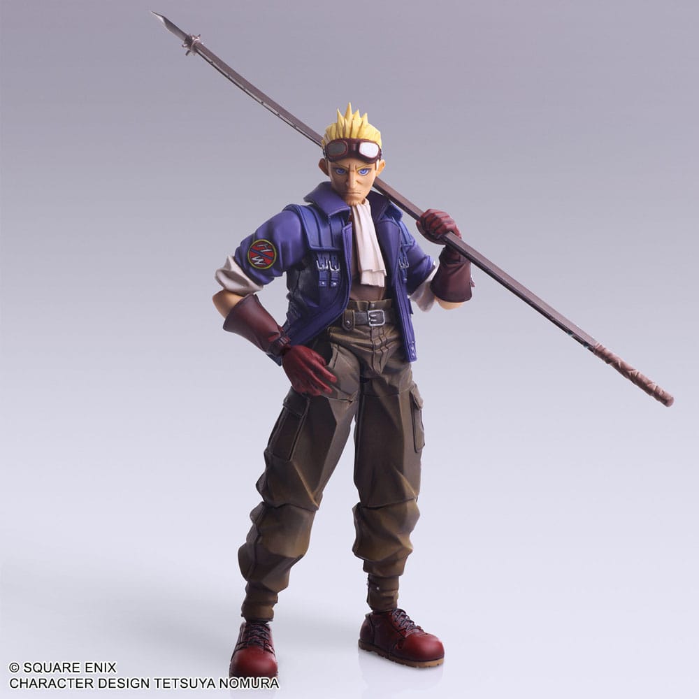 Final Fantasy VII Bring Arts Action Figure Cid Highwind 15 cm