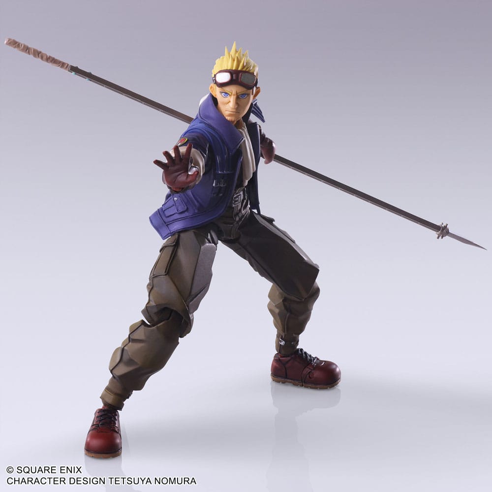 Final Fantasy VII Bring Arts Action Figure Cid Highwind 15 cm