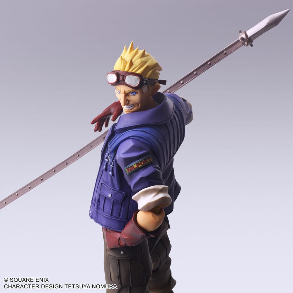 Final Fantasy VII Bring Arts Action Figure Cid Highwind 15 cm