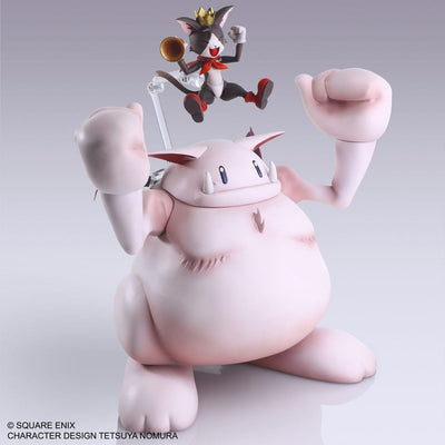 Final Fantasy VII Bring Arts Action Figure Set Cait Sith & Fat Moogle