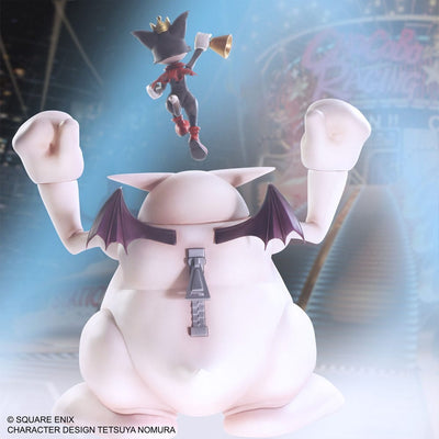 Final Fantasy VII Bring Arts Action Figure Set Cait Sith & Fat Moogle