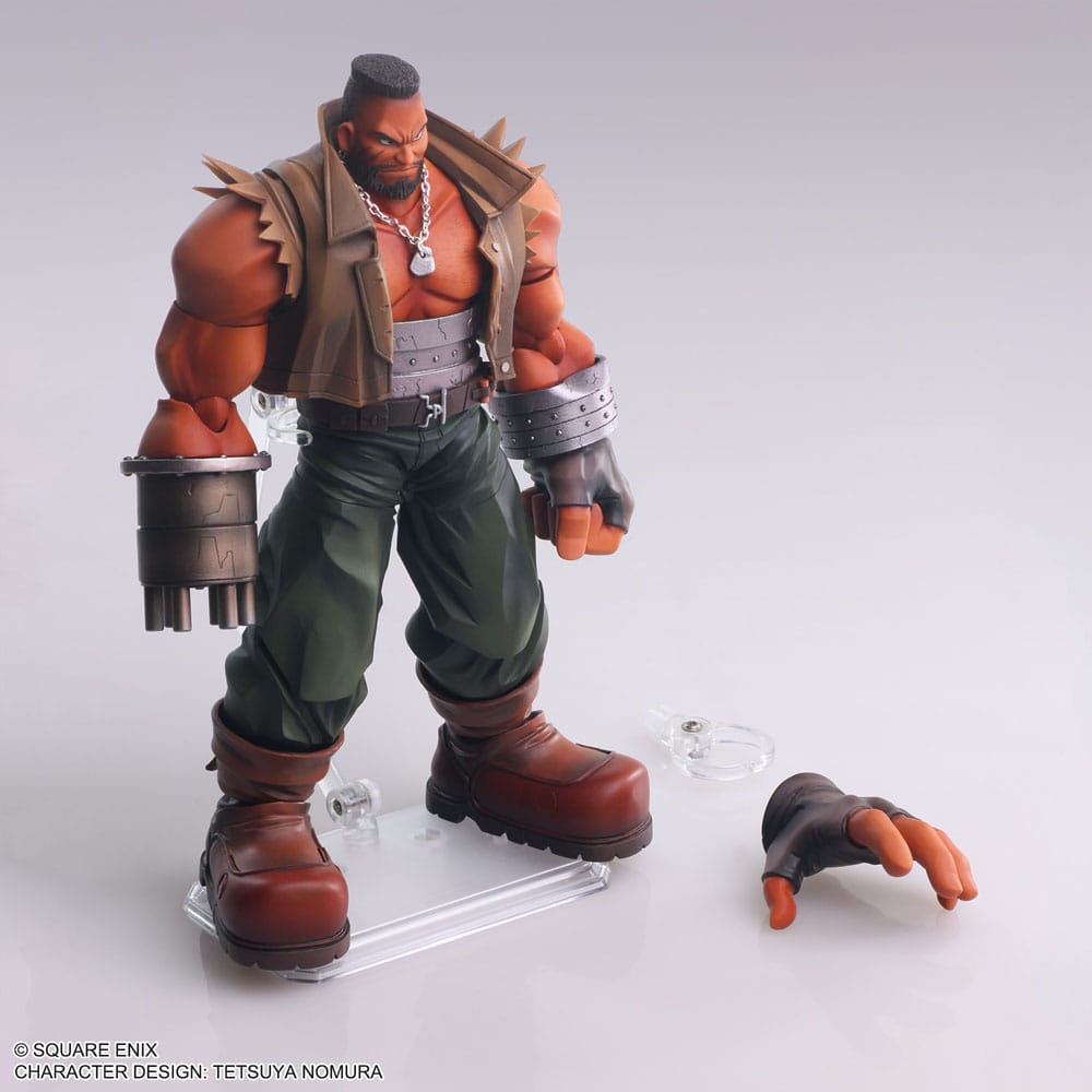 Final Fantasy XVI Bring Arts Action Figure Barret Wallace 17 cm