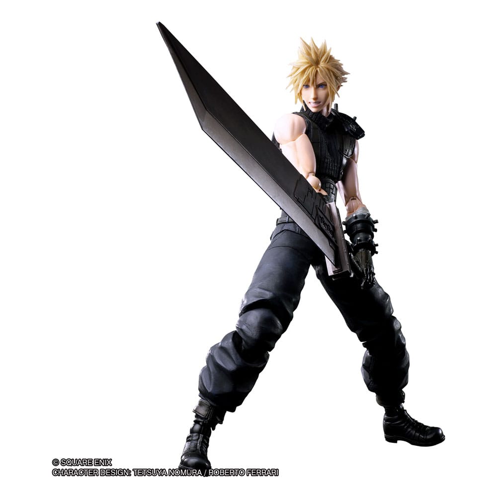 Final Fantasy VII Play Arts Kai Action Figure Cloud Strife 27 cm