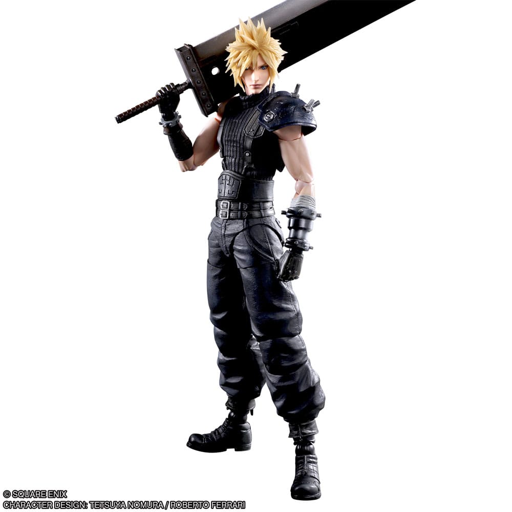 Final Fantasy VII Play Arts Kai Action Figure Cloud Strife 27 cm