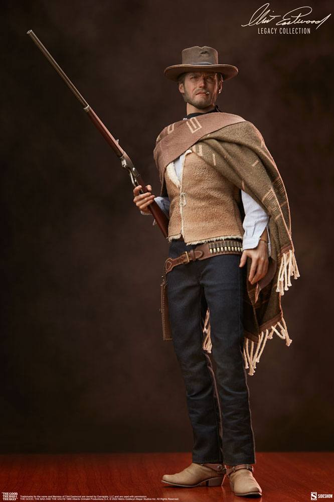 The Good, The Bad and the Ugly Clint Eastwood Legacy Collection Action Figure 1/6 The Man With No Name 30 cm