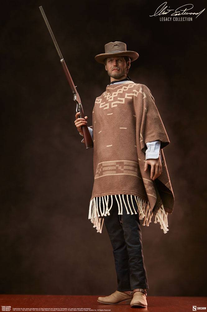 The Good, The Bad and the Ugly Clint Eastwood Legacy Collection Action Figure 1/6 The Man With No Name 30 cm