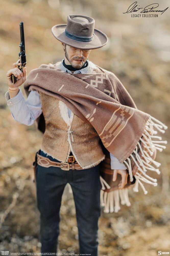 The Good, The Bad and the Ugly Clint Eastwood Legacy Collection Action Figure 1/6 The Man With No Name 30 cm