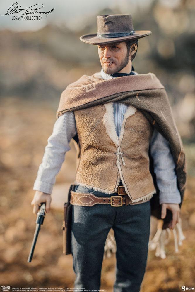 The Good, The Bad and the Ugly Clint Eastwood Legacy Collection Action Figure 1/6 The Man With No Name 30 cm