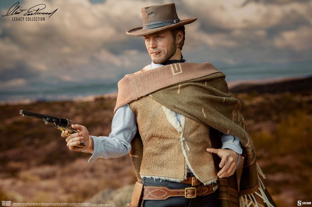 The Good, The Bad and the Ugly Clint Eastwood Legacy Collection Action Figure 1/6 The Man With No Name 30 cm