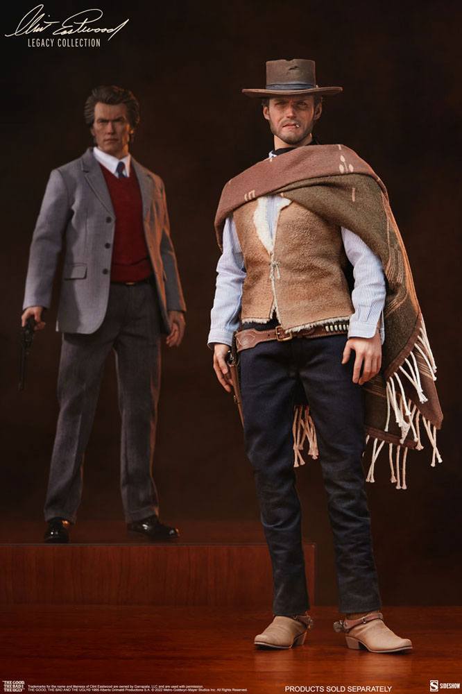 The Good, The Bad and the Ugly Clint Eastwood Legacy Collection Action Figure 1/6 The Man With No Name 30 cm