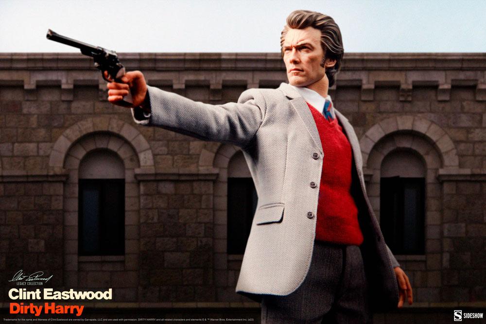 Dirty Harry Clint Eastwood Legacy Collection Action Figure 1/6 Harry Callahan 30 cm