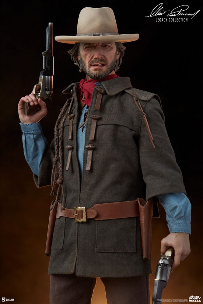 The Outlaw Josey Wales Clint Eastwood Legacy Collection Action Figure 1/6 Josey Wales 30 cm